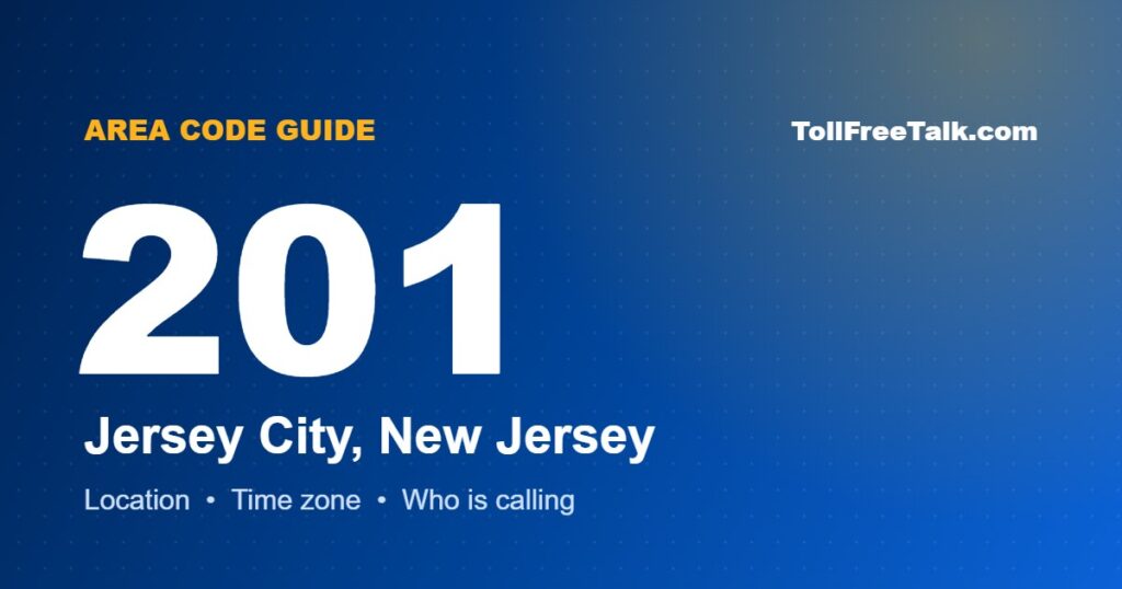 201 area code location and guide