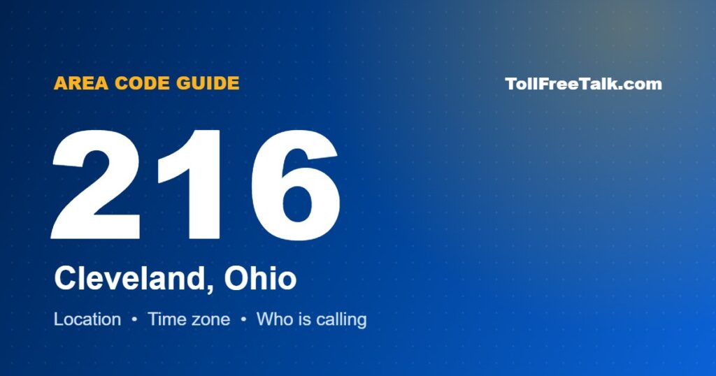216 area code location and guide