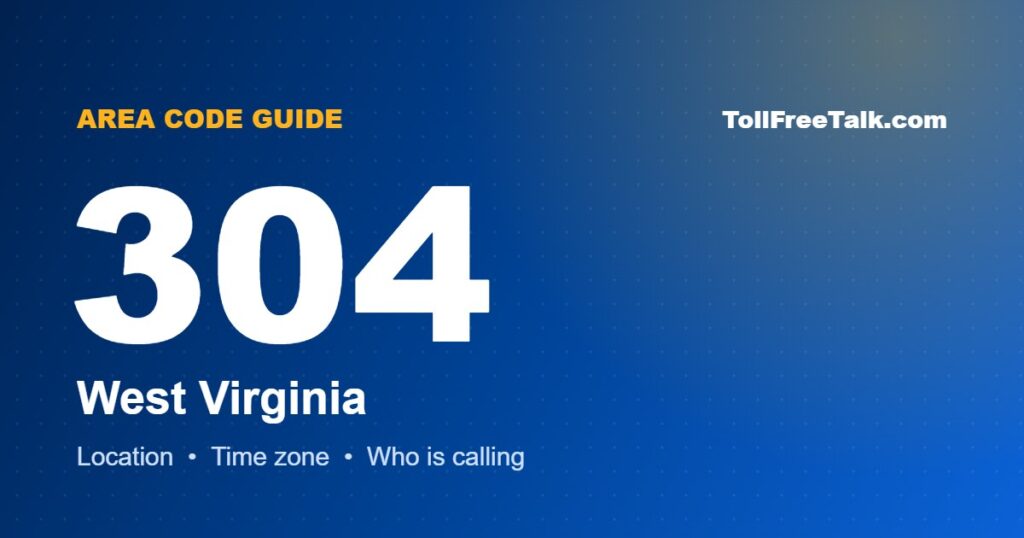 304 area code location and guide