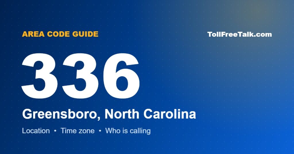 336 area code location and guide