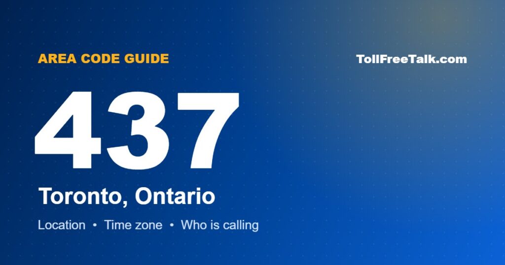 437 area code location and guide