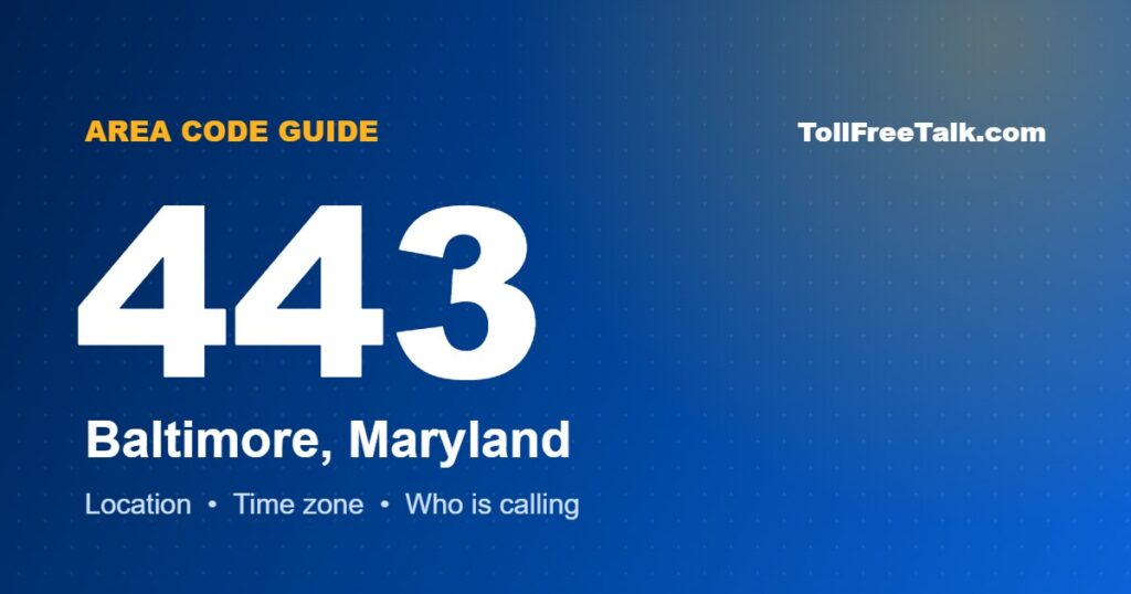 443 area code location and guide