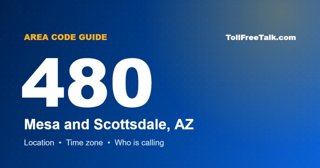 480 area code location and guide