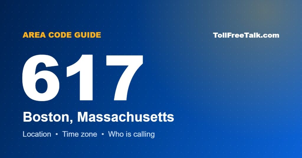 617 area code location and guide
