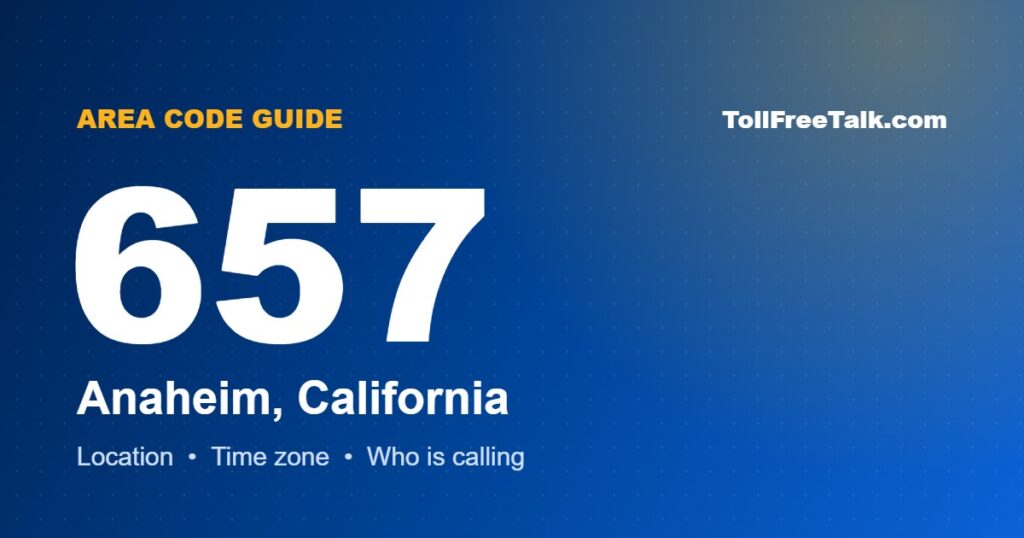 657 area code location and guide