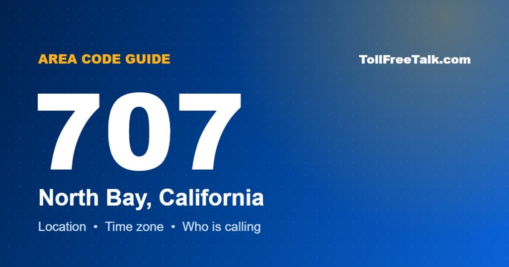 707 area code location and guide
