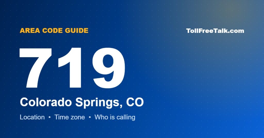 719 area code location and guide