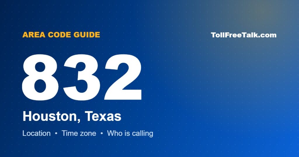 832 area code location and guide