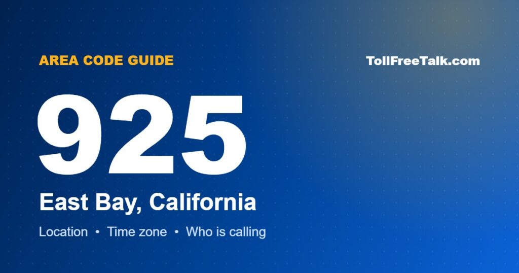 925 area code location and guide