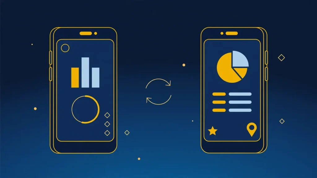 Illustration: Grasshopper vs Google Voice 2026 business phone system theme