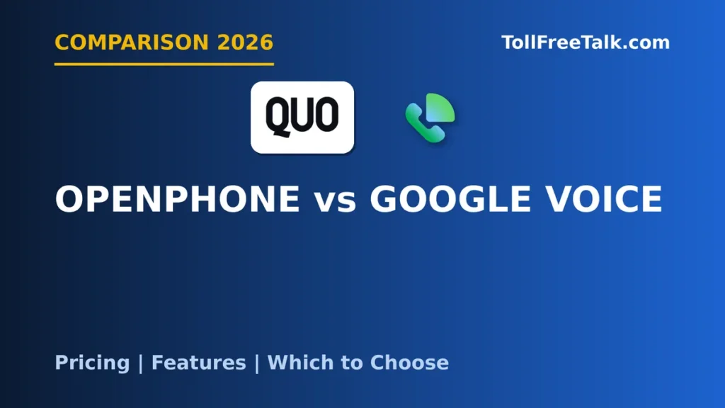 OpenPhone (Quo) vs Google Voice 2026: which is better