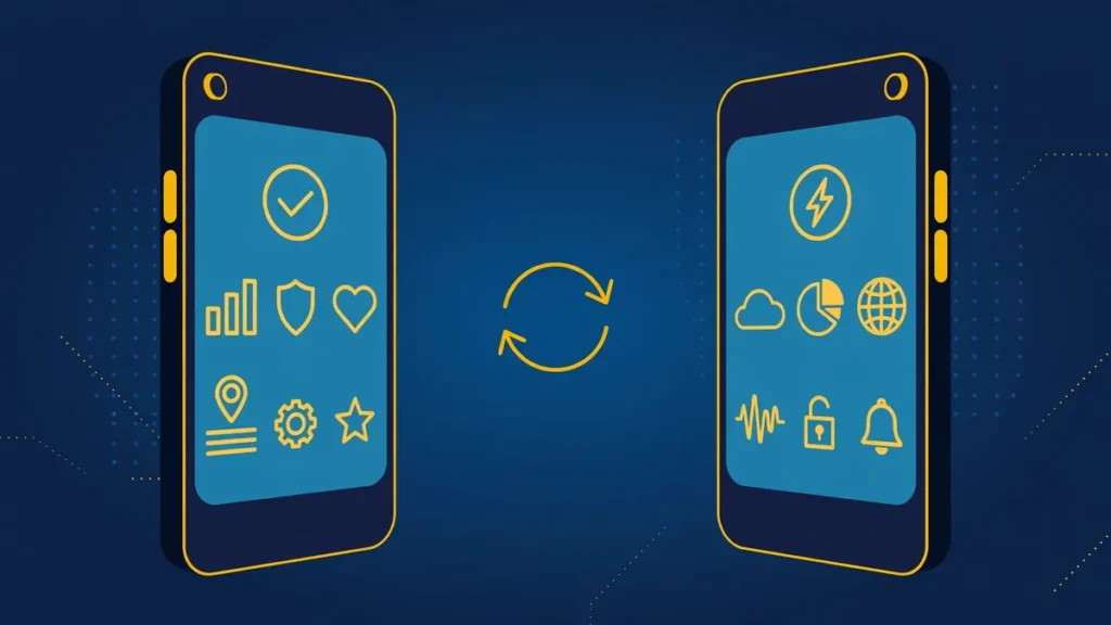 Illustration: OpenPhone vs Google Voice 2026 business phone system theme
