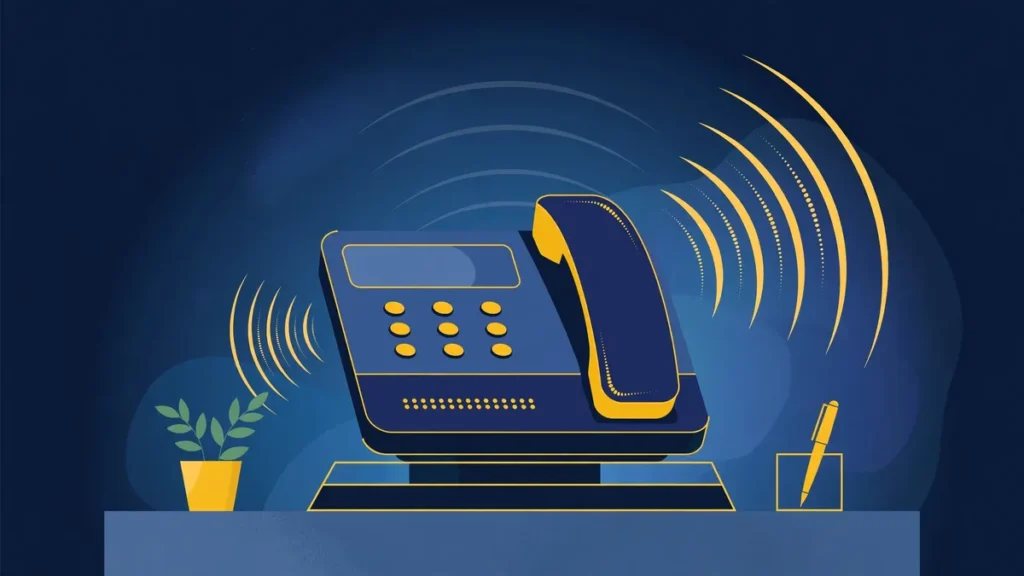 Illustration: Unitel Voice review 2026 business phone system theme